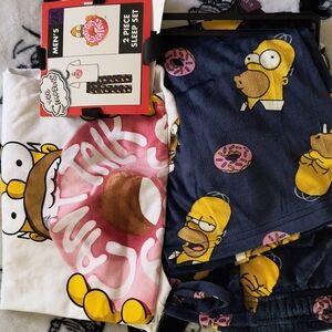The Simpsons 2 Set men's pajamas